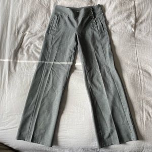 CaBi Wide Leg Grey Side Button Trousers